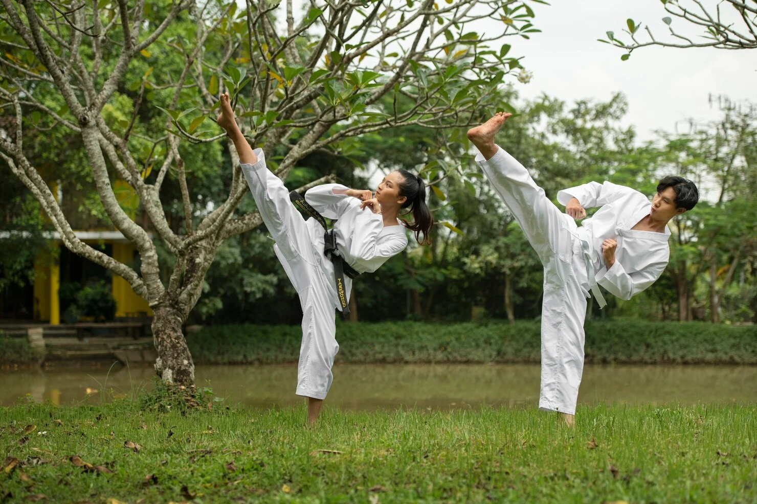 Latihan Ketangkasan Bela Diri Siswa Kela VII