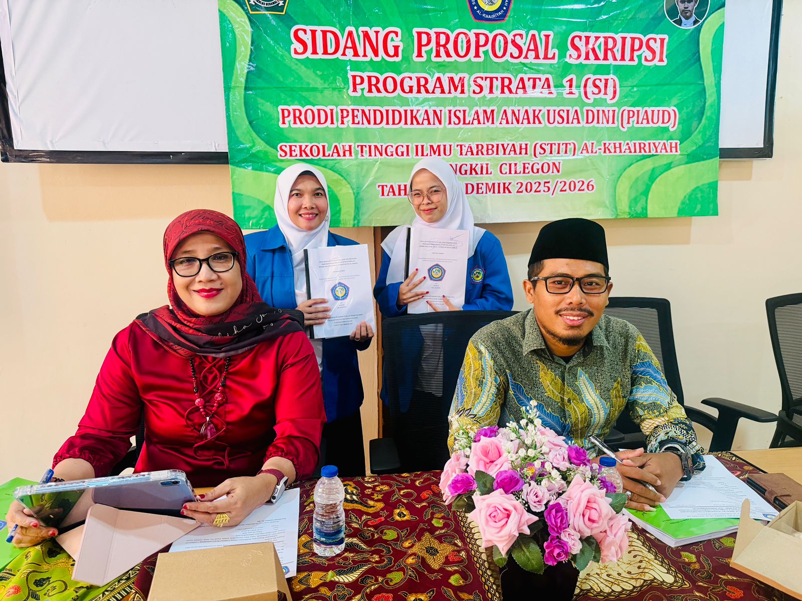 Gelar Sidang Proposal Gelombang 3, Prodi PIAUD STIT Al-Khairiyah Citangkil Cilegon Fokus Tingkatkan Kualitas Riset Mahasiswa